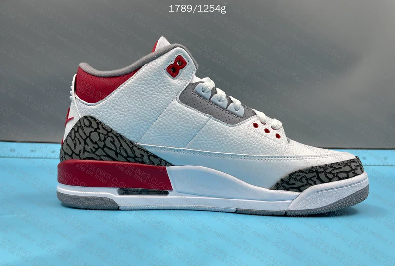 Jordan 3 Fire Red 8