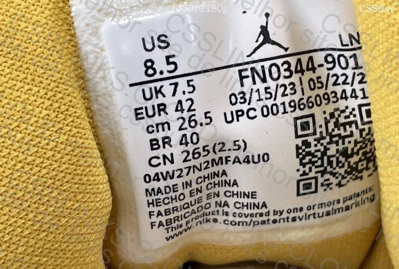 Jordan 3 J balvin 129¥ M batch 5
