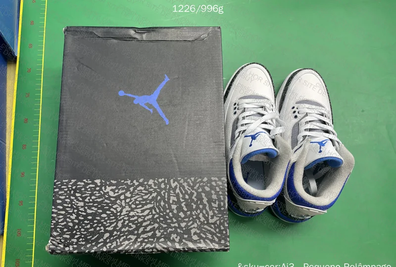 Jordan 3 - "Racer Blue"