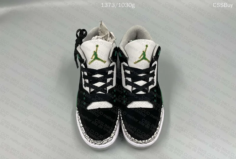 Jordan 3 Retro Black Green GL? 2