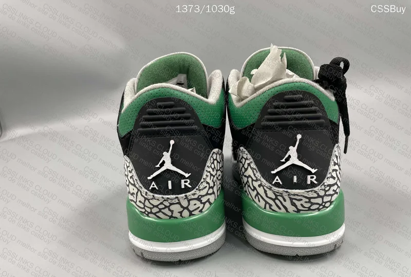 Jordan 3 Retro Black Green GL? 3