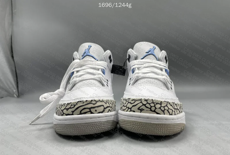 jordan 3 UNC FQ 2