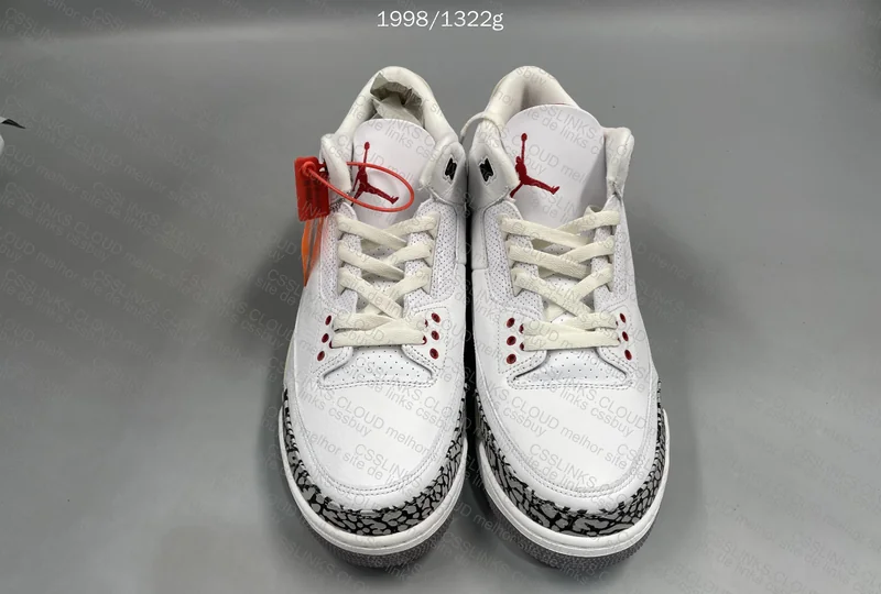 Jordan 3 white cement 2