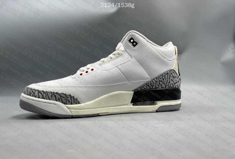 Jordan 3 White Cement