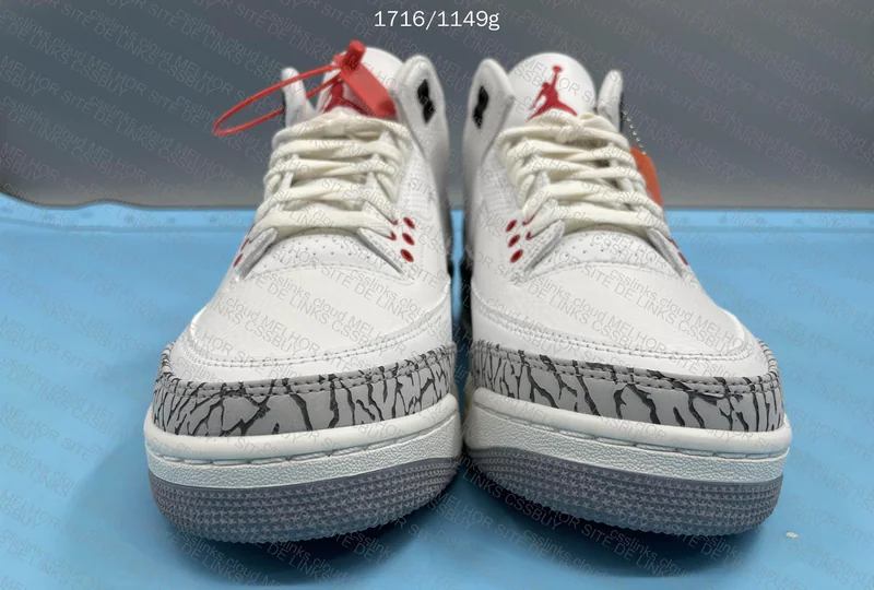Jordan 3 White Cement