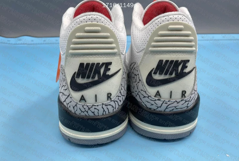 Jordan 3 White Cement 2