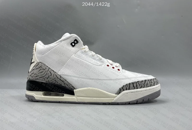 Jordan 3 White Cement KX 5