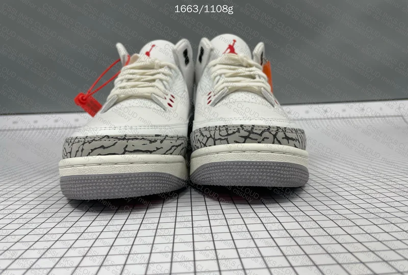 Jordan 3 White Cement KZ 2