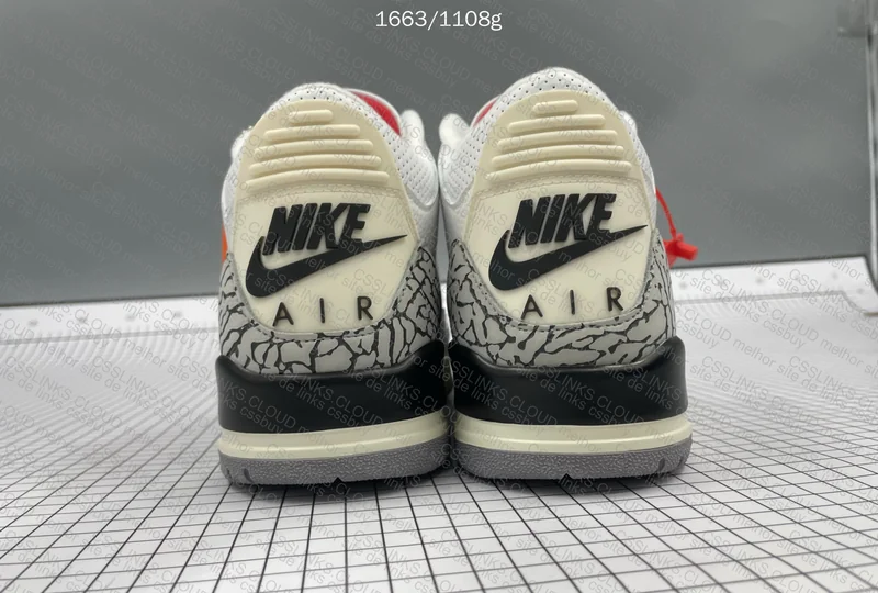 Jordan 3 White Cement KZ 3