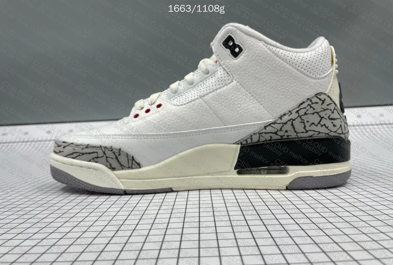 Jordan 3 White Cement KZ 4