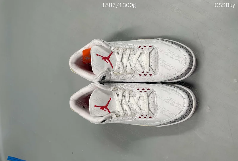Jordan 3 White Cement Reimagined - B Grade