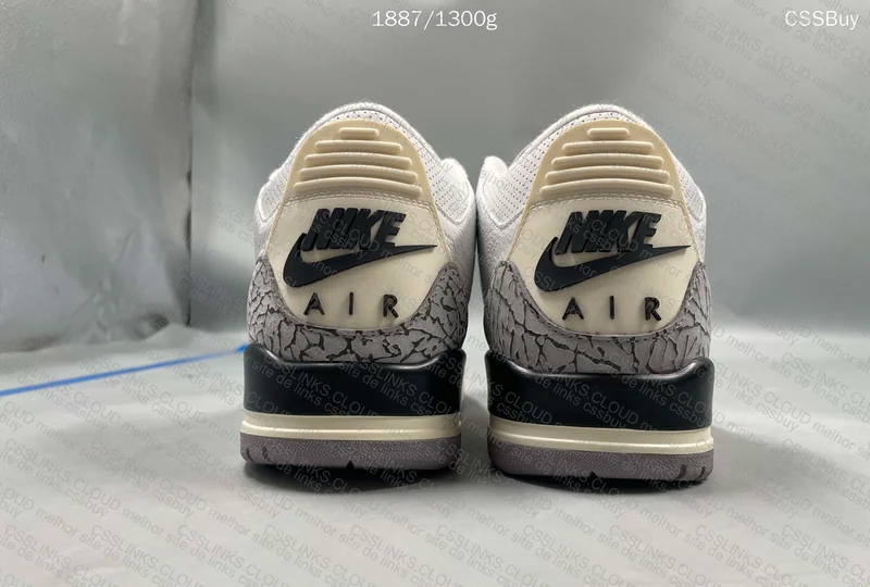 Jordan 3 White Cement Reimagined - B Grade 2