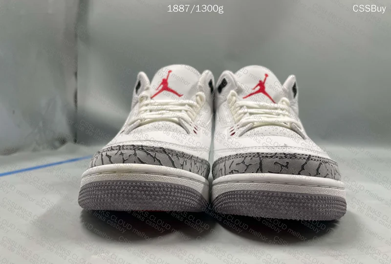 Jordan 3 White Cement Reimagined - B Grade 4