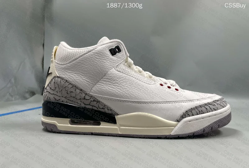 Jordan 3 White Cement Reimagined - B Grade 6