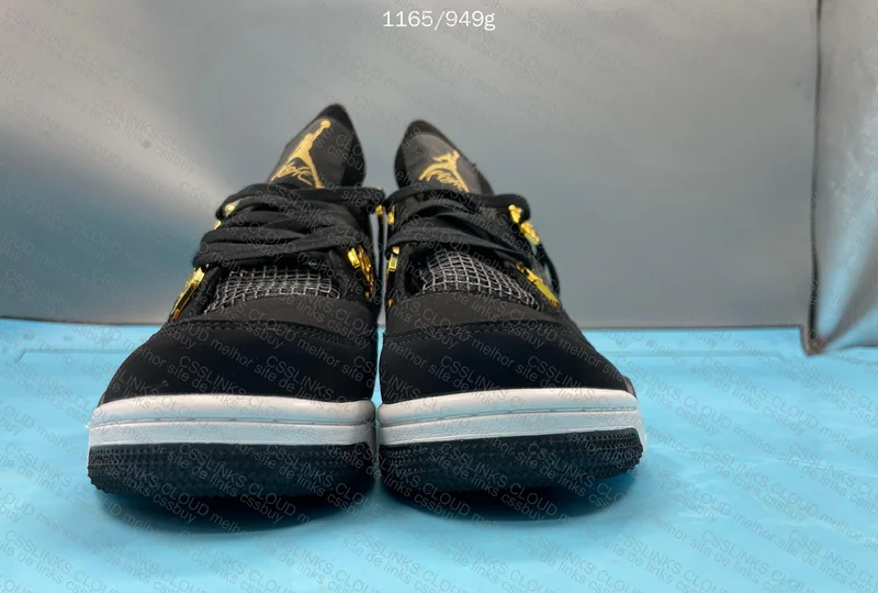 Jordan 4 (Black and Gold) 2