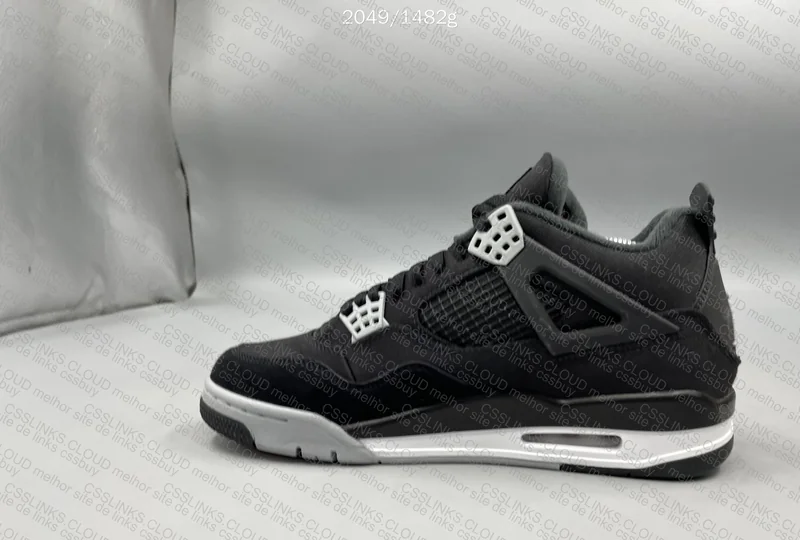 Jordan 4 Black Canvas 2