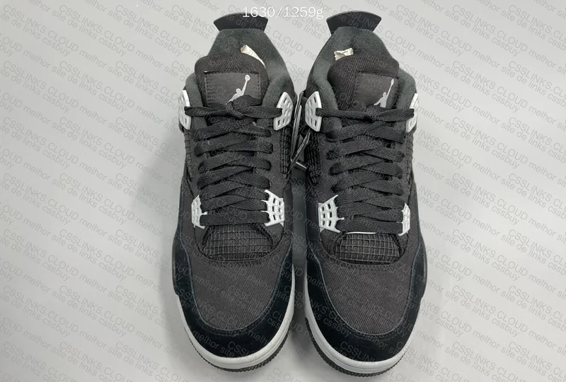 Jordan 4 Black Canvas 4