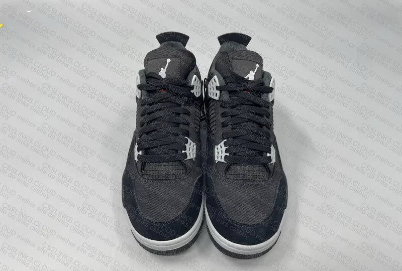 Jordan 4 Black Canvas