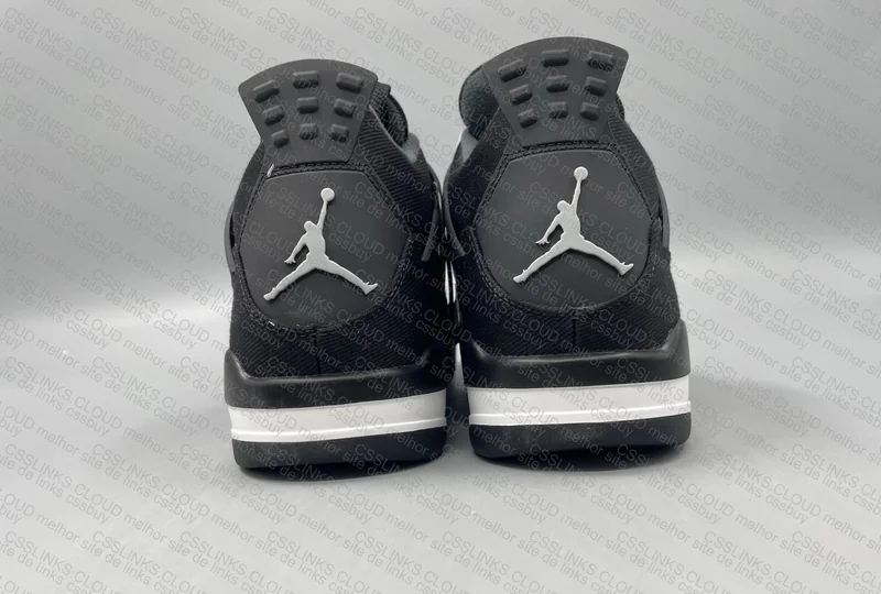 Jordan 4 Black Canvas 2