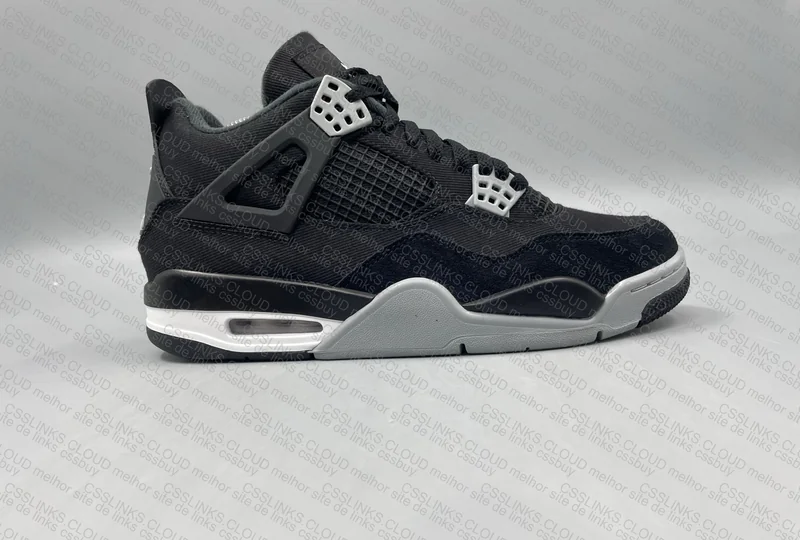 Jordan 4 Black Canvas 3
