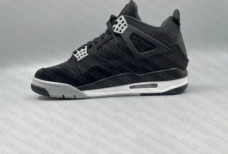 Jordan 4 Black Canvas 4