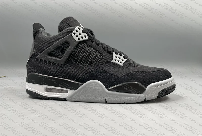 Jordan 4 Black Canvas 3
