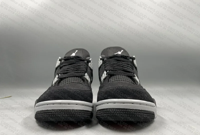 Jordan 4 Black Canvas 5