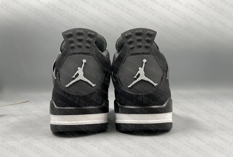 Jordan 4 Black Canvas 6