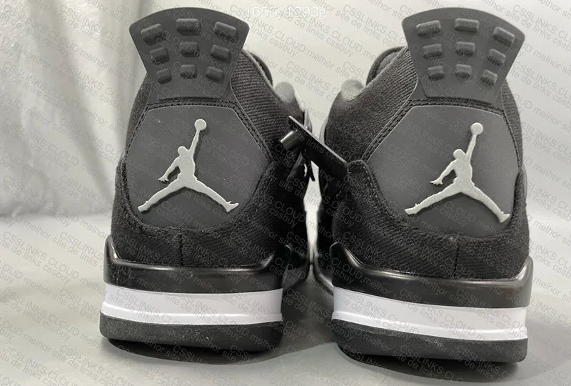 Jordan 4 Black Canvas 3