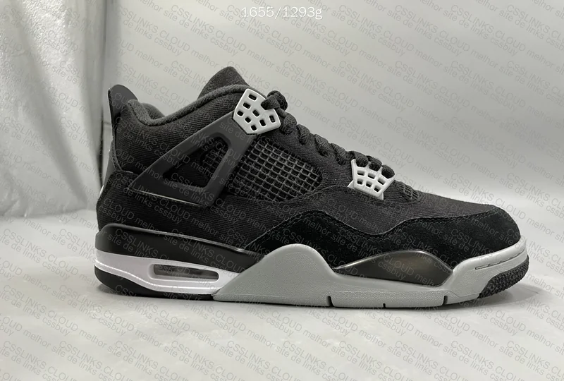 Jordan 4 Black Canvas 7