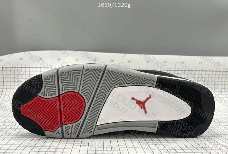Jordan 4 black canvas 3