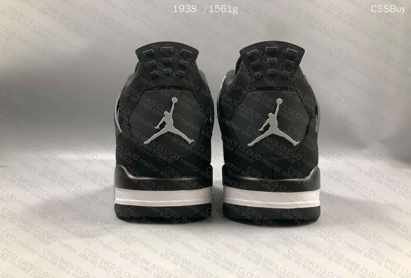jordan 4 black canvas KX 4