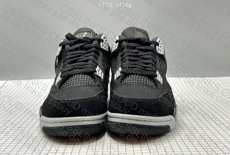 jordan 4 black canvas kx 2