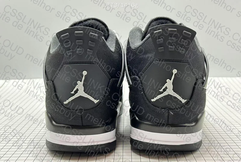 jordan 4 black canvas kx 3
