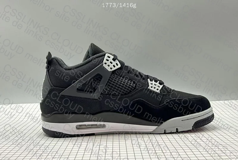 jordan 4 black canvas kx 8