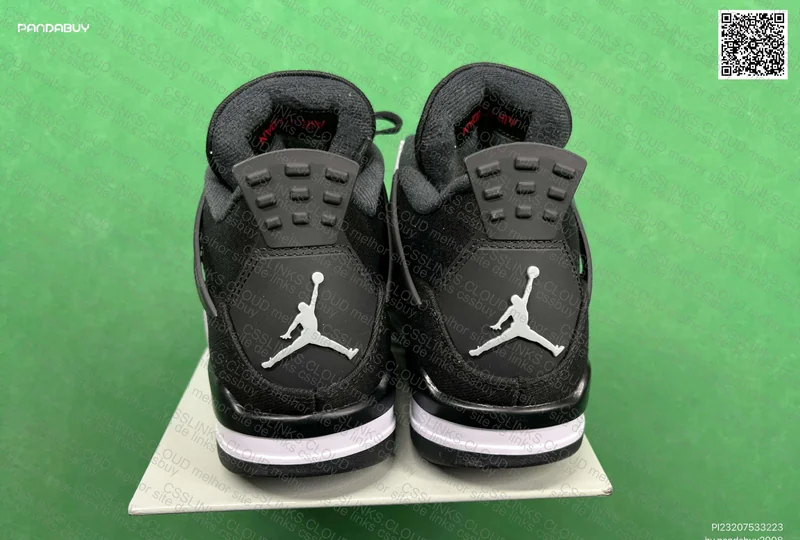 Jordan 4 Black Canvas ZX batch 3