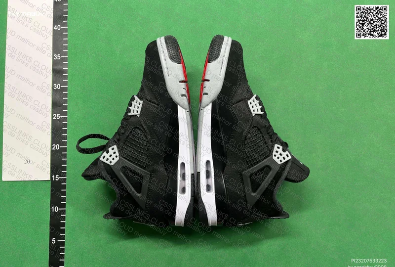 Jordan 4 Black Canvas ZX batch 4