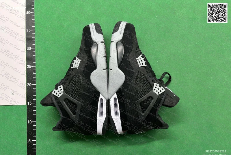 Jordan 4 Black Canvas ZX batch 5