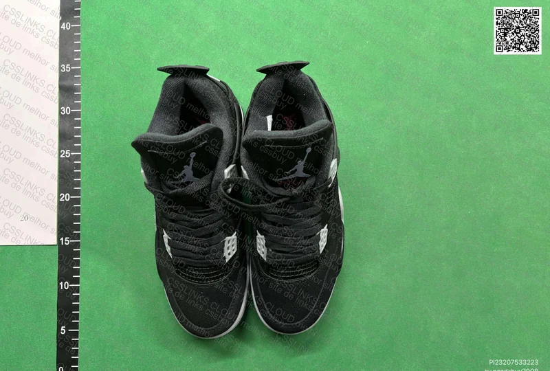 Jordan 4 Black Canvas ZX batch 6