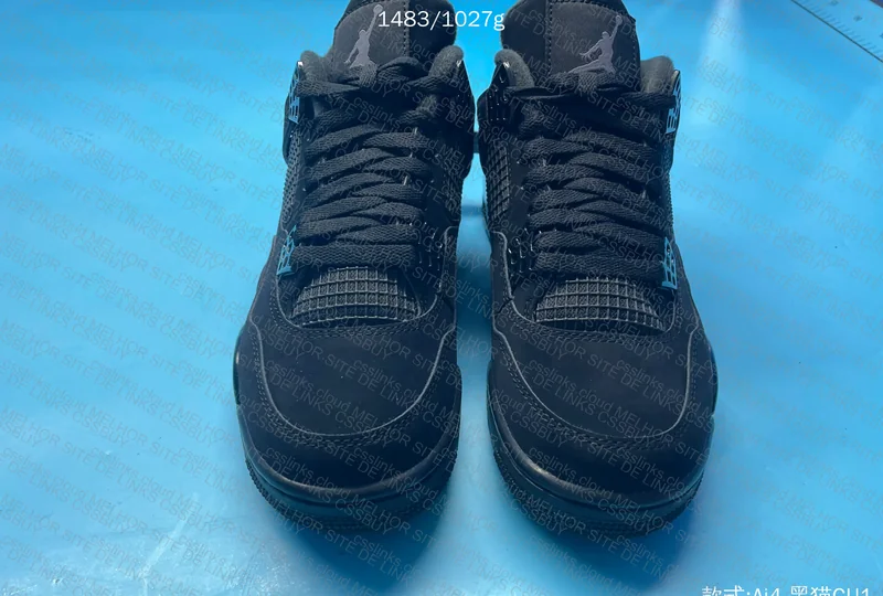 Jordan 4 Black Cat + Air Force Shadow 5
