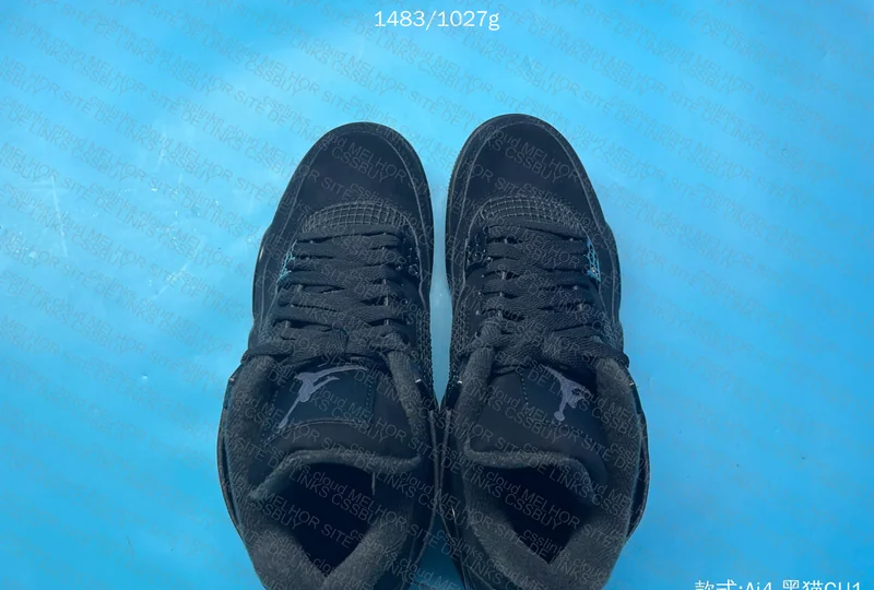 Jordan 4 Black Cat + Air Force Shadow 7