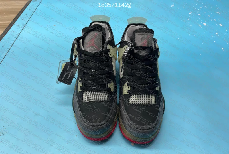 Jordan 4 Bred Off White Unrealesed