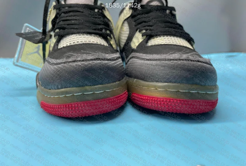 Jordan 4 Bred Off White Unrealesed 2