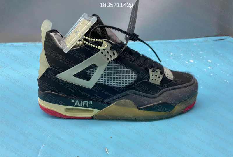 Jordan 4 Bred Off White Unrealesed 4