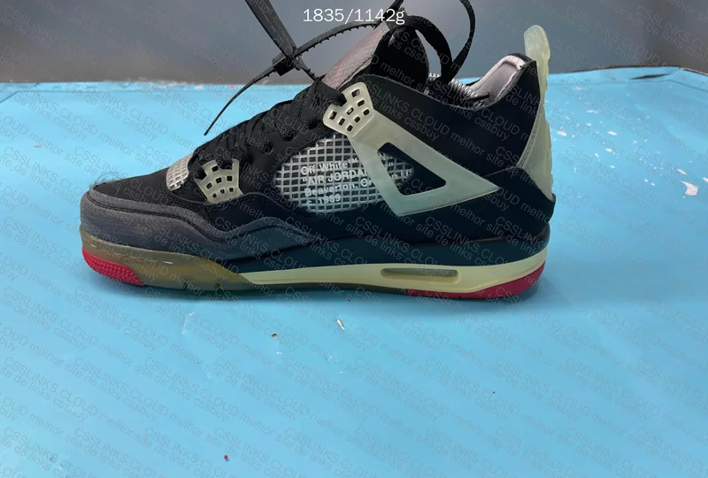 Jordan 4 Bred Off White Unrealesed 5