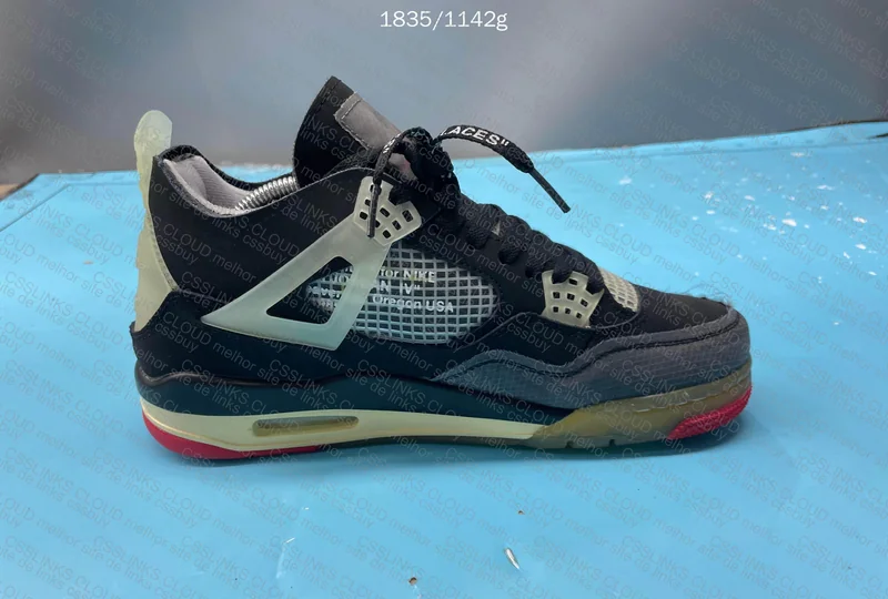 Jordan 4 Bred Off White Unrealesed 6