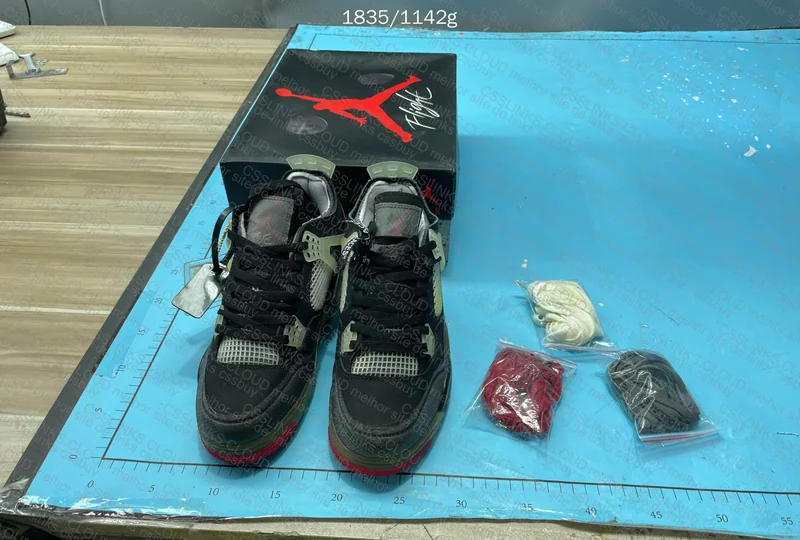 Jordan 4 Bred Off White Unrealesed 8