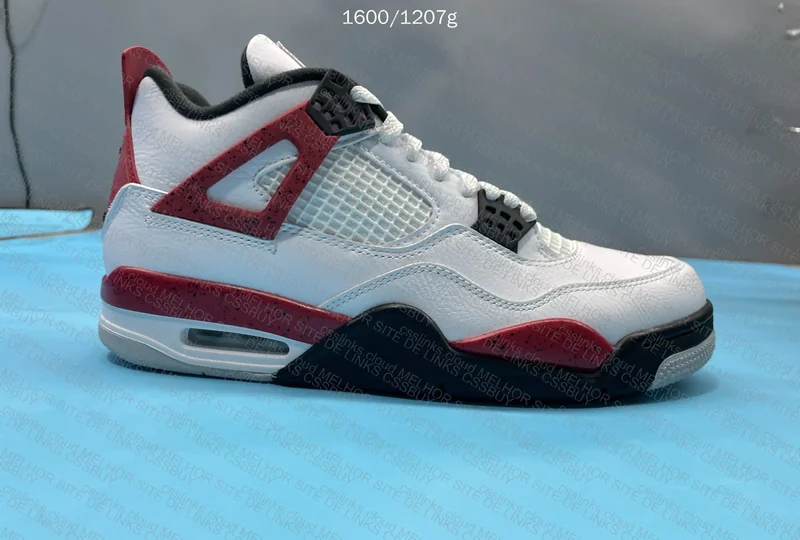Jordan 4 Fire Red 7