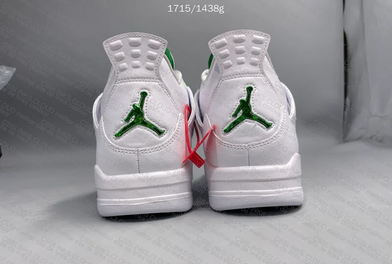 Jordan 4 Green metalic