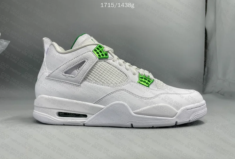 Jordan 4 Green metalic 3